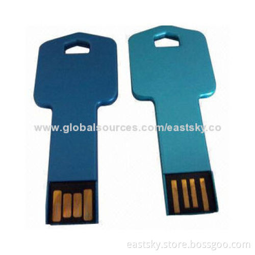 Key Promotional USB drive, logos imprint and advertisement data preloading are welcomeNew